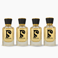 مجموعة عطور فاخرة مستوحاة من أسرار العطور: سيكريت عودوود، بلو، باكارات، وأفينتوس