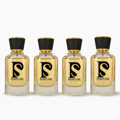 Perfume Secrets Secret Sauvage, Oudwood, Bleu & Aventus | Luxury Inspired Perfume Set of 4