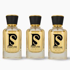 مجموعة عطور فاخرة مستوحاة من العطور: سيكريت سوفاج، عودوود، بلو، وباكارات |