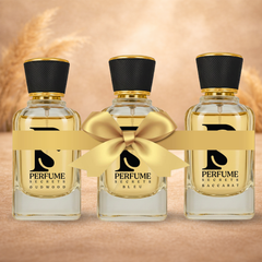 مجموعة عطور سيكريت عودوود، بلو، وباكارات | ثلاثية عطور فاخرة