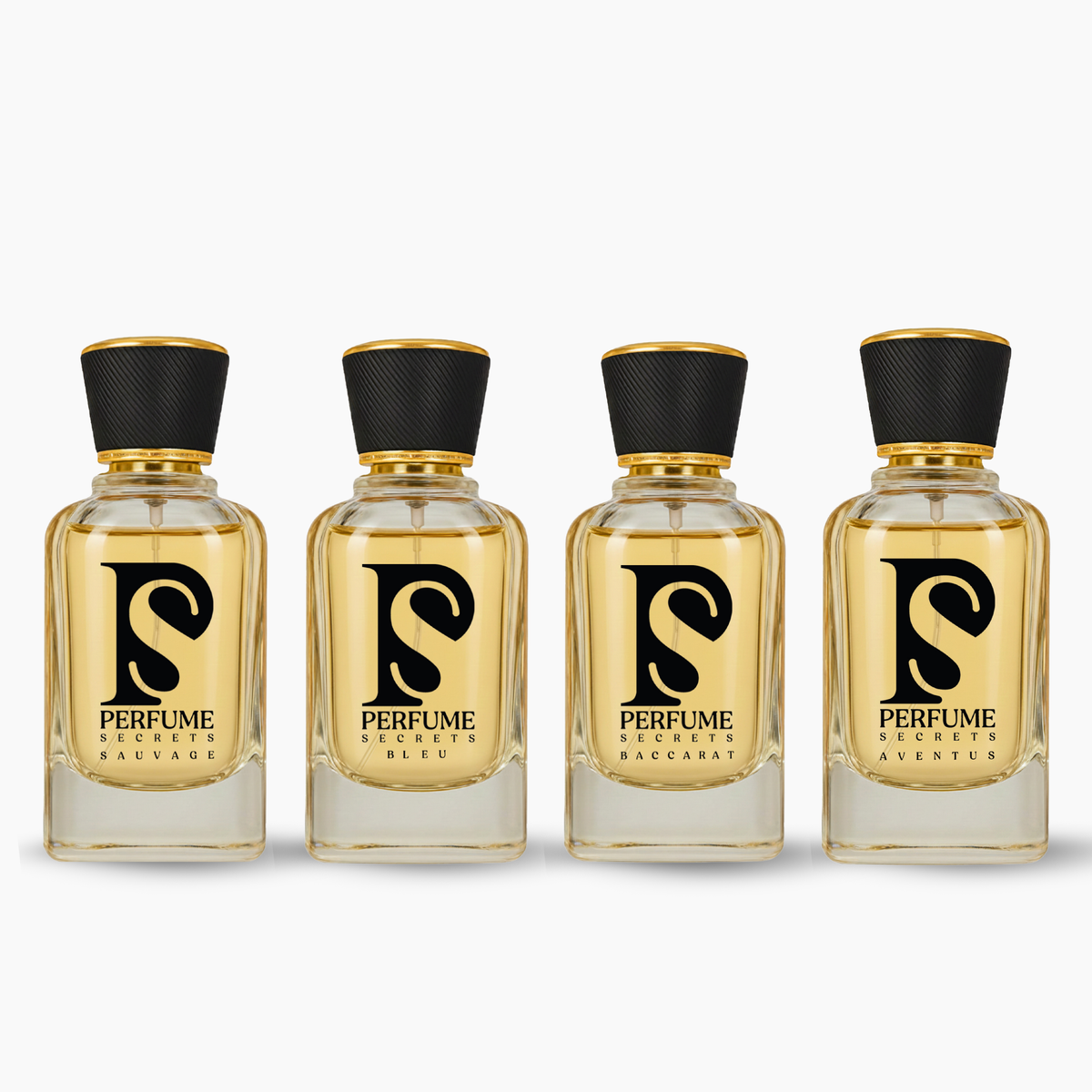 Perfume Secrets Secret Sauvage, Bleu, Baccarat & Aventus | Luxury Inspired Perfume Set